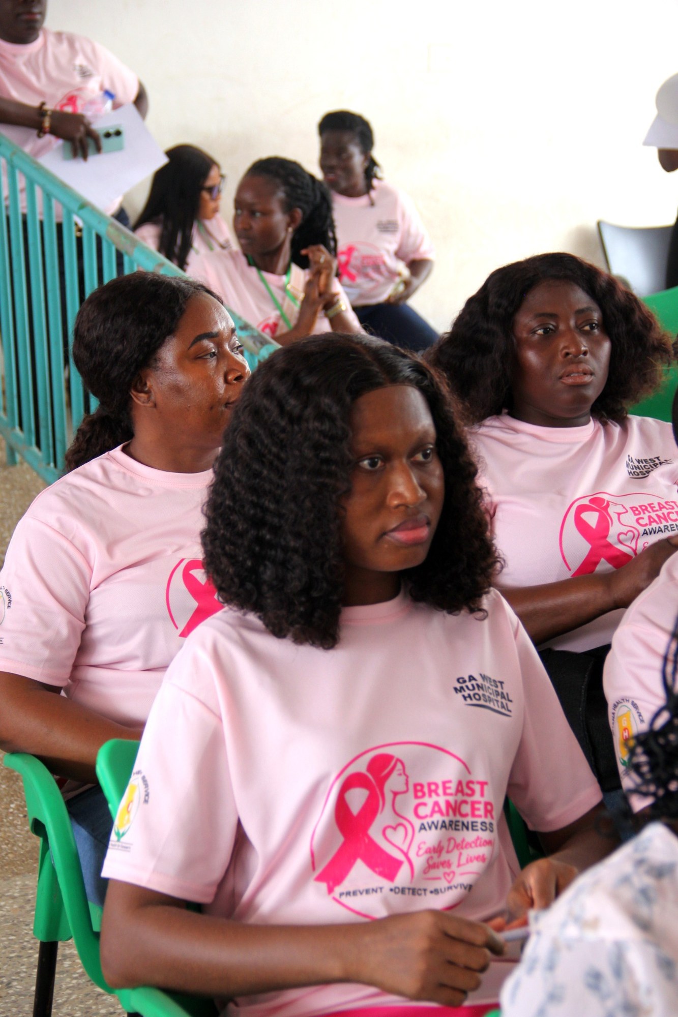 Participants seated during the awareness programme